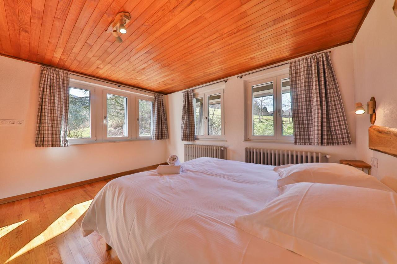 Locations Des 3 Sommets Avec Sauna Et Spa En Alsace Sondernach Exterior foto